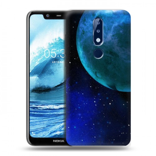 Дизайнерский силиконовый чехол для Nokia 5.1 Plus Тайны космоса