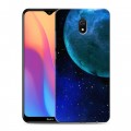 Дизайнерский силиконовый с усиленными углами чехол для Xiaomi RedMi 8A Тайны космоса