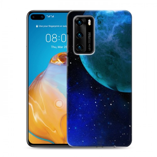 Дизайнерский пластиковый чехол для Huawei P40 Тайны космоса