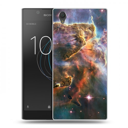 Дизайнерский пластиковый чехол для Sony Xperia L1 Тайны космоса