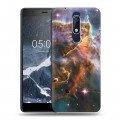 Дизайнерский пластиковый чехол для Nokia 5.1 Тайны космоса