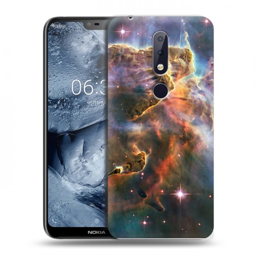 Дизайнерский пластиковый чехол для Nokia 6.1 Plus Тайны космоса