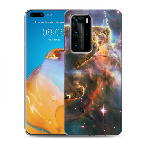 Дизайнерский пластиковый чехол для Huawei P40 Pro Тайны космоса