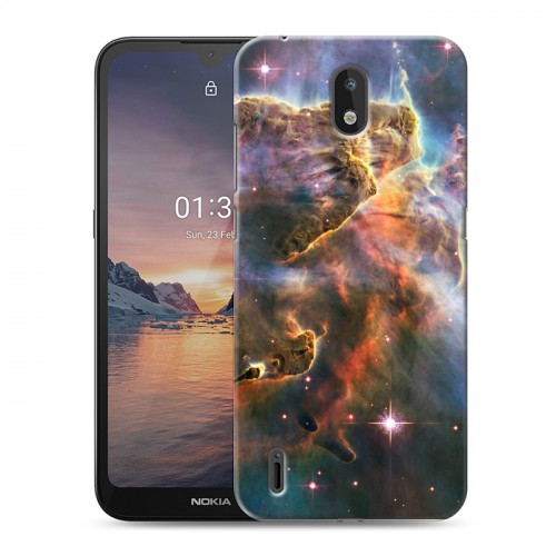 Дизайнерский силиконовый чехол для Nokia 1.3 Тайны космоса