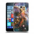 Дизайнерский пластиковый чехол для Microsoft Lumia 640 Тайны космоса