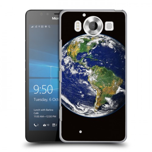 Дизайнерский пластиковый чехол для Microsoft Lumia 950 Тайны космоса