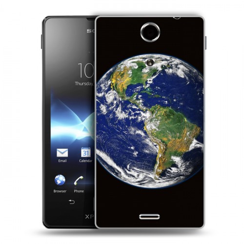 Дизайнерский пластиковый чехол для Sony Xperia TX Тайны космоса