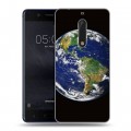 Дизайнерский пластиковый чехол для Nokia 5 Тайны космоса