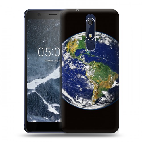 Дизайнерский пластиковый чехол для Nokia 5.1 Тайны космоса