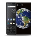 Дизайнерский пластиковый чехол для BlackBerry KEY2 Тайны космоса