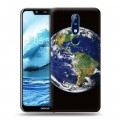 Дизайнерский силиконовый чехол для Nokia 5.1 Plus Тайны космоса