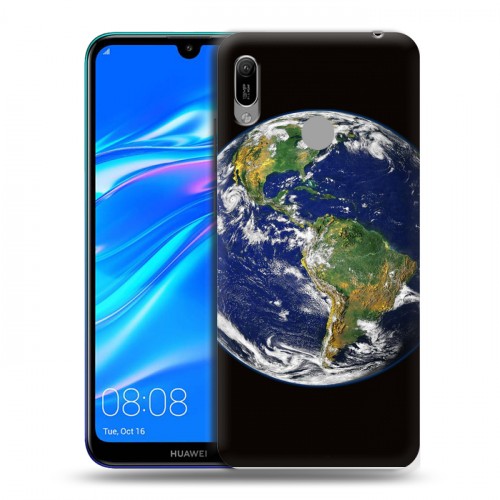 Дизайнерский пластиковый чехол для Huawei Y6 (2019) Тайны космоса