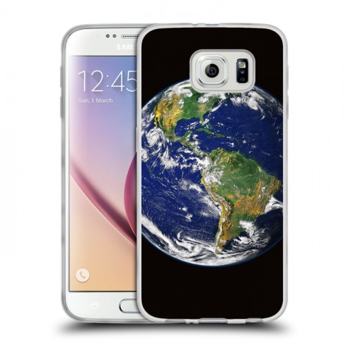 Дизайнерский пластиковый чехол для Samsung Galaxy S6 Тайны космоса