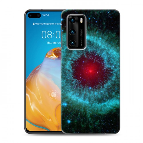 Дизайнерский пластиковый чехол для Huawei P40 Тайны космоса