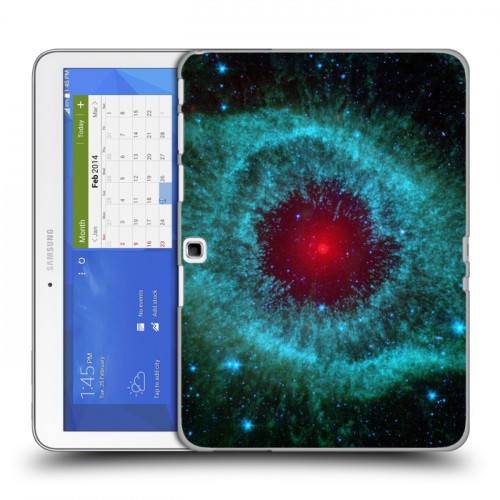 Дизайнерский силиконовый чехол для Samsung Galaxy Tab 4 10.1 Тайны космоса