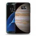 Дизайнерский силиконовый с усиленными углами чехол для Samsung Galaxy S7 Тайны космоса
