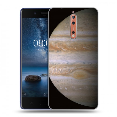 Дизайнерский пластиковый чехол для Nokia 8 Тайны космоса