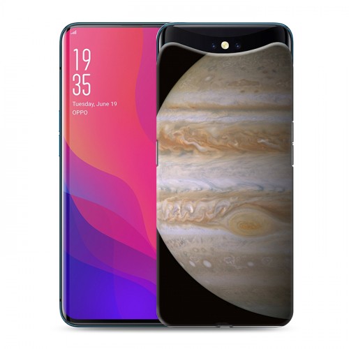 Дизайнерский силиконовый чехол для OPPO Find X Тайны космоса