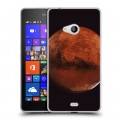 Дизайнерский пластиковый чехол для Microsoft Lumia 540 Тайны космоса