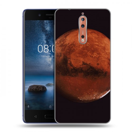 Дизайнерский пластиковый чехол для Nokia 8 Тайны космоса