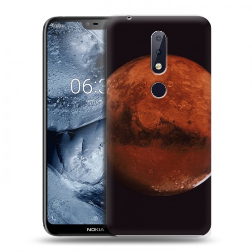 Дизайнерский силиконовый чехол для Nokia 6.1 Plus Тайны космоса