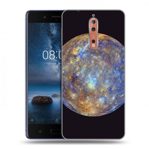 Дизайнерский пластиковый чехол для Nokia 8 Тайны космоса