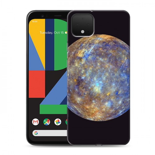 Дизайнерский пластиковый чехол для Google Pixel 4 Тайны космоса