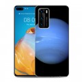 Дизайнерский силиконовый с усиленными углами чехол для Huawei P40 Тайны космоса