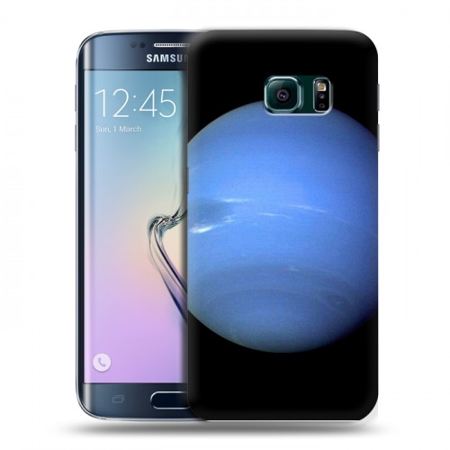 Дизайнерский силиконовый чехол для Samsung Galaxy S6 Edge Тайны космоса