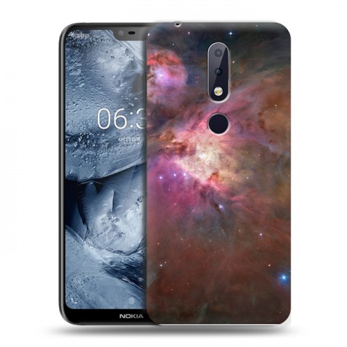 Дизайнерский силиконовый чехол для Nokia 6.1 Plus Тайны космоса