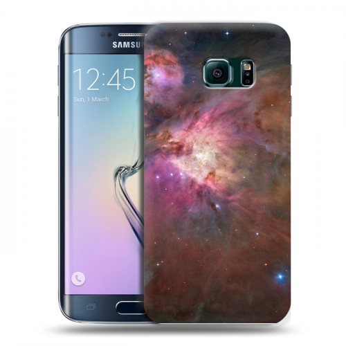 Дизайнерский пластиковый чехол для Samsung Galaxy S6 Edge Тайны космоса