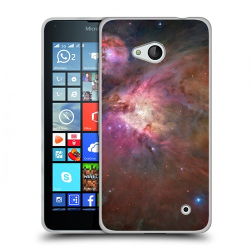 Дизайнерский пластиковый чехол для Microsoft Lumia 640 Тайны космоса