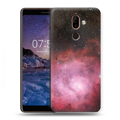 Дизайнерский пластиковый чехол для Nokia 7 Plus Тайны космоса