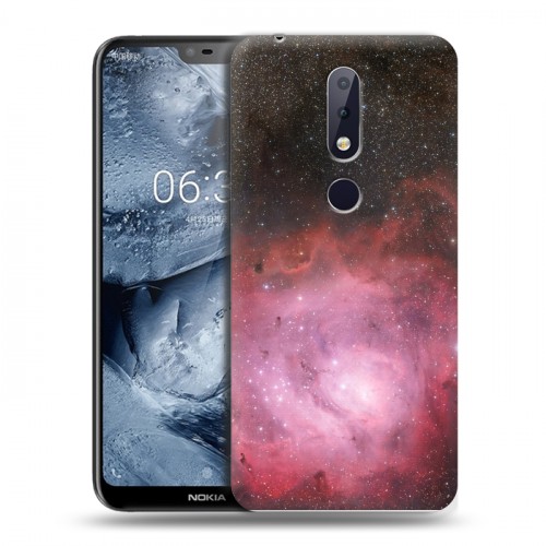 Дизайнерский силиконовый чехол для Nokia 6.1 Plus Тайны космоса