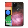 Дизайнерский пластиковый чехол для Google Pixel 5 Тайны космоса