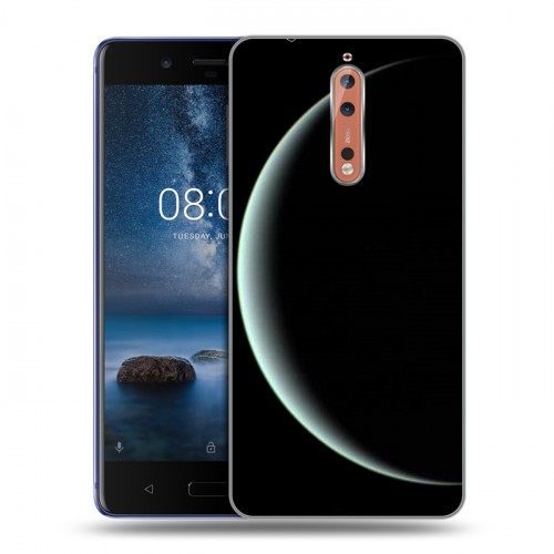 Дизайнерский пластиковый чехол для Nokia 8 Тайны космоса