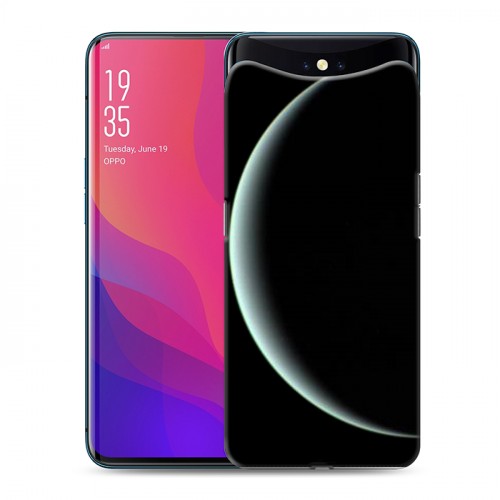 Дизайнерский силиконовый чехол для OPPO Find X Тайны космоса