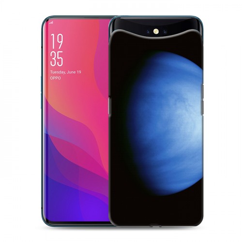 Дизайнерский силиконовый чехол для OPPO Find X Тайны космоса