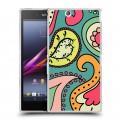 Дизайнерский пластиковый чехол для Sony Xperia Z Ultra  Шаблоны пейсли