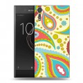 Дизайнерский пластиковый чехол для Sony Xperia XZs Шаблоны пейсли