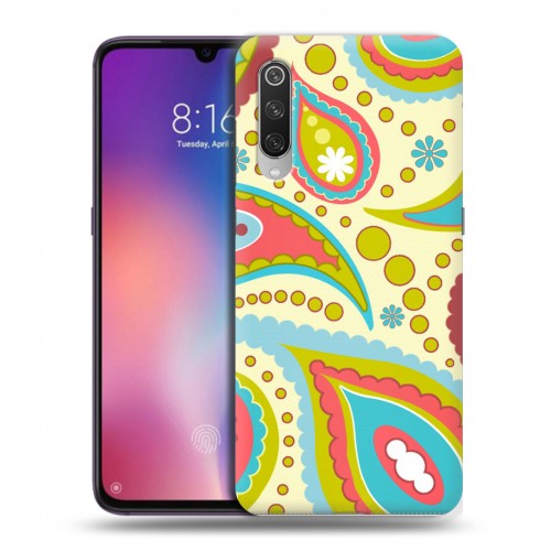 Дизайнерский силиконовый с усиленными углами чехол для Xiaomi Mi9 Шаблоны пейсли