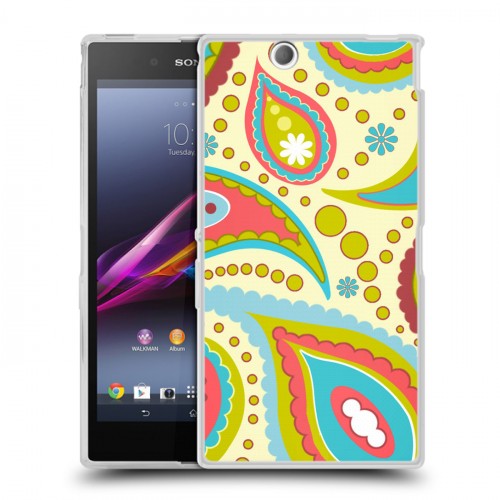 Дизайнерский пластиковый чехол для Sony Xperia Z Ultra  Шаблоны пейсли