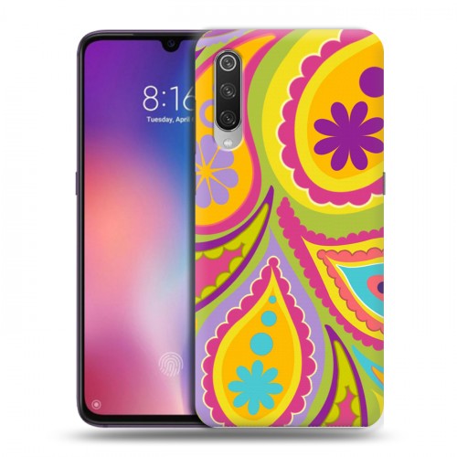 Дизайнерский силиконовый с усиленными углами чехол для Xiaomi Mi9 Шаблоны пейсли