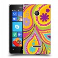 Дизайнерский пластиковый чехол для Microsoft Lumia 435 Шаблоны пейсли