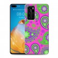 Дизайнерский пластиковый чехол для Huawei P40 Шаблоны пейсли 