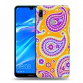 Дизайнерский пластиковый чехол для Huawei Y6 (2019) Шаблоны пейсли 