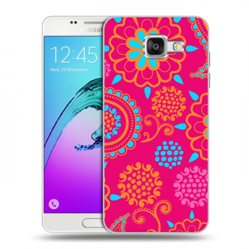 Дизайнерский силиконовый чехол для Samsung Galaxy A5 (2016) Шаблоны пейсли 