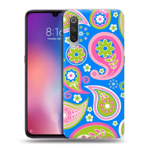 Дизайнерский силиконовый с усиленными углами чехол для Xiaomi Mi9 Шаблоны пейсли 