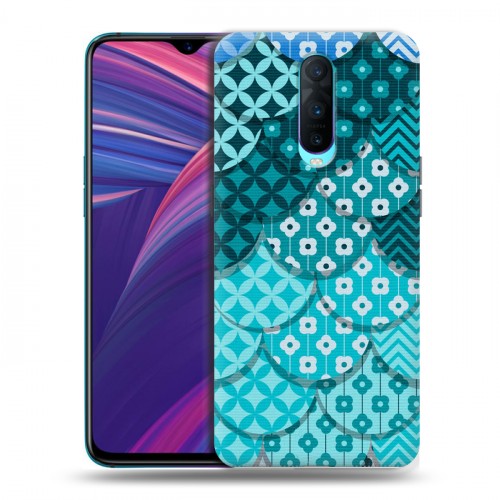 Дизайнерский пластиковый чехол для OPPO RX17 Pro Кружевные чешуйки