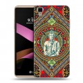 Дизайнерский силиконовый чехол для LG X Style Тибетские искусства